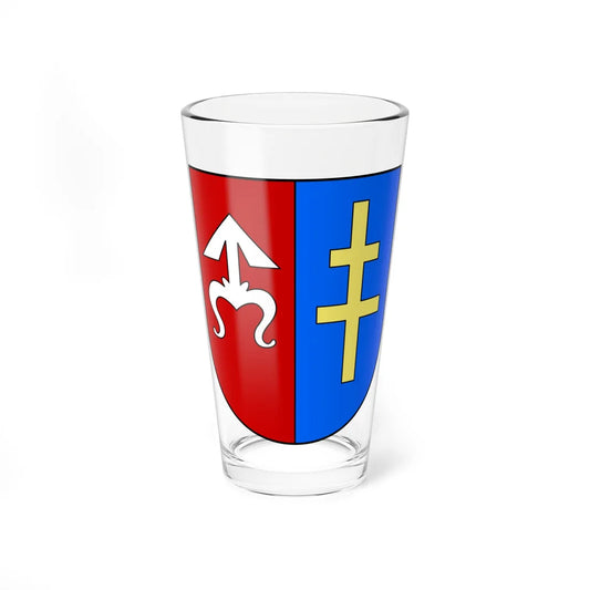POL powiat skarżyski COA (Poland) (Coat of Arms) Pint Glass 16oz 16oz - Go Mug Yourself