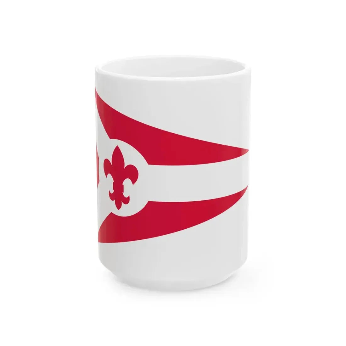 POL Proporzec ZHP (Poland) White Coffee Mug 15oz - Go Mug Yourself