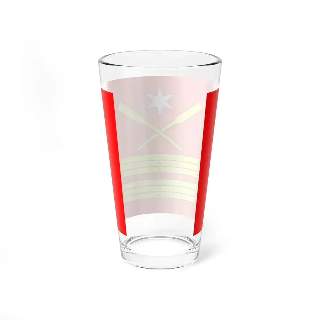 POL Rogowo flag (Poland) Pint Glass 16oz - Go Mug Yourself