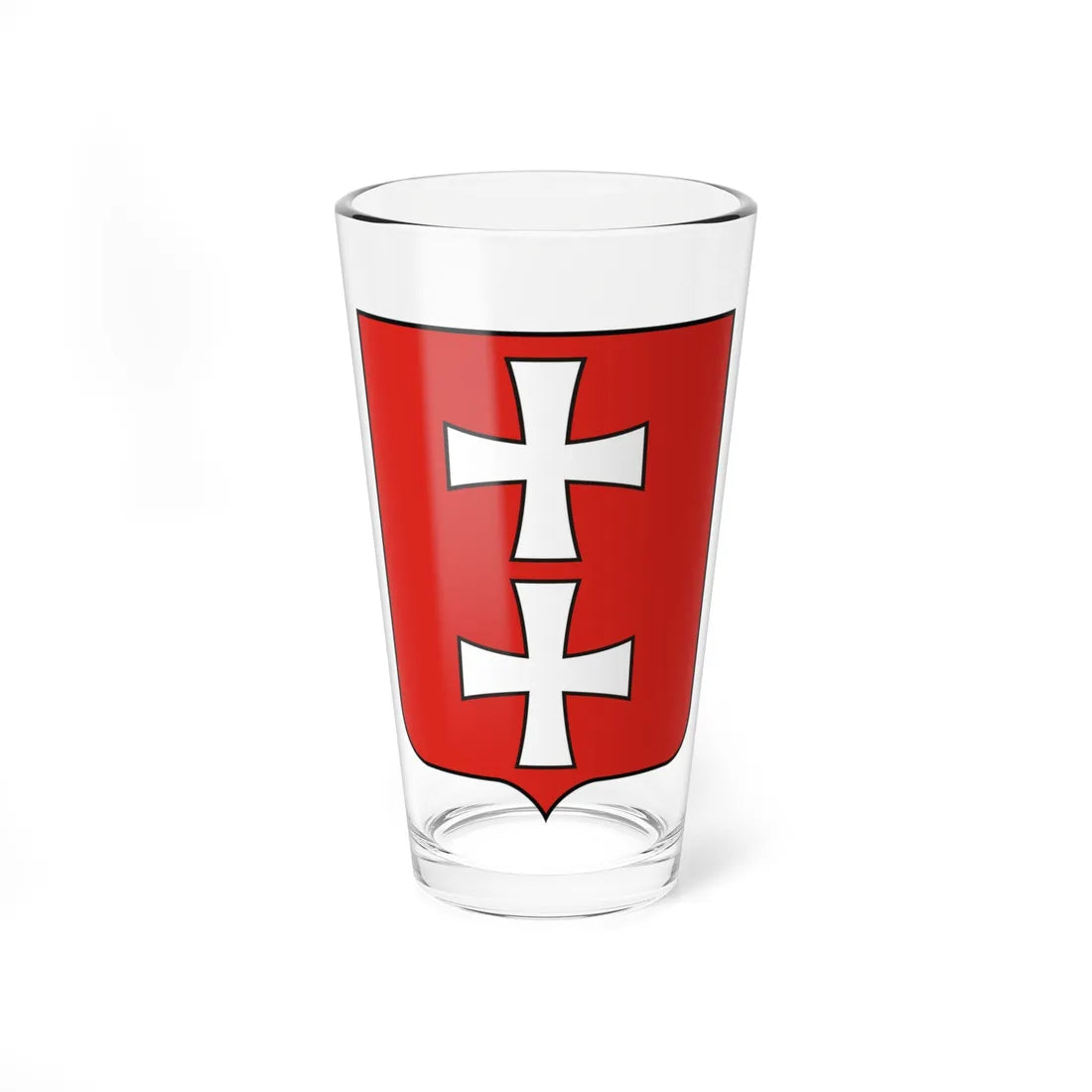 POL Rożyszcze COA (Ukraine) (Coat of Arms) Pint Glass 16oz 16oz - Go Mug Yourself