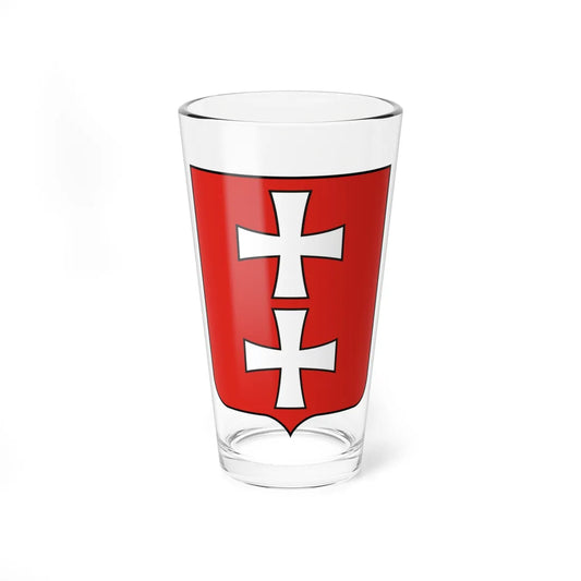 POL Rożyszcze COA (Ukraine) (Coat of Arms) Pint Glass 16oz 16oz - Go Mug Yourself