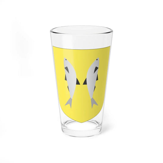 POL Rybarzowice COA (Poland) (Coat of Arms) Pint Glass 16oz 16oz - Go Mug Yourself