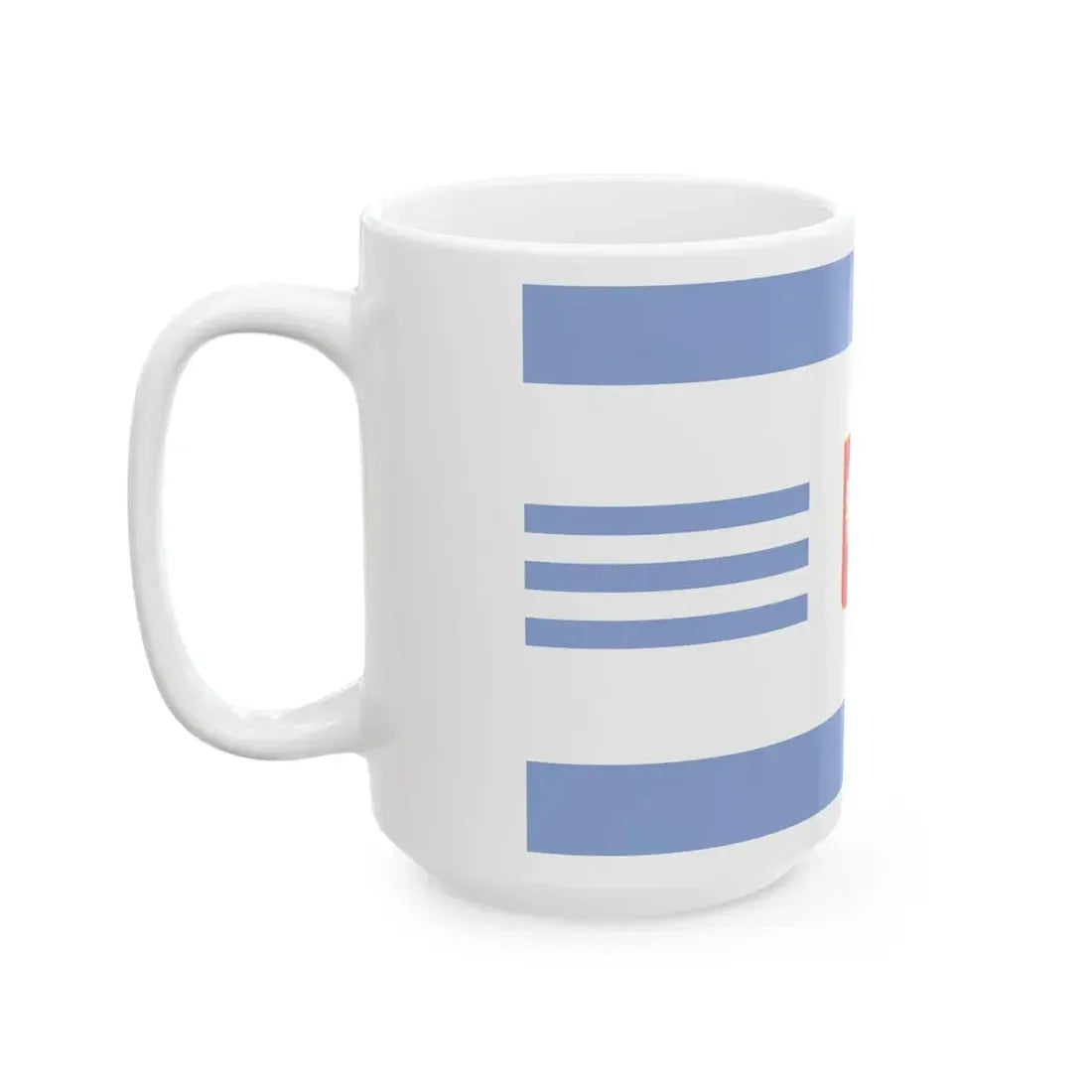 POL Sea Fisheries Administration flag 2002 (Poland) White Coffee Mug - Go Mug Yourself