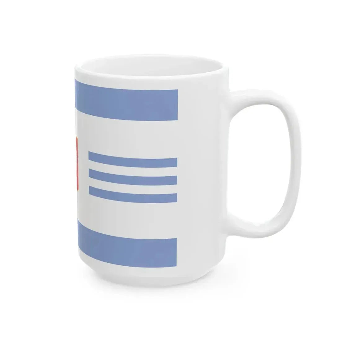 POL Sea Fisheries Administration flag 2002 (Poland) White Coffee Mug - Go Mug Yourself