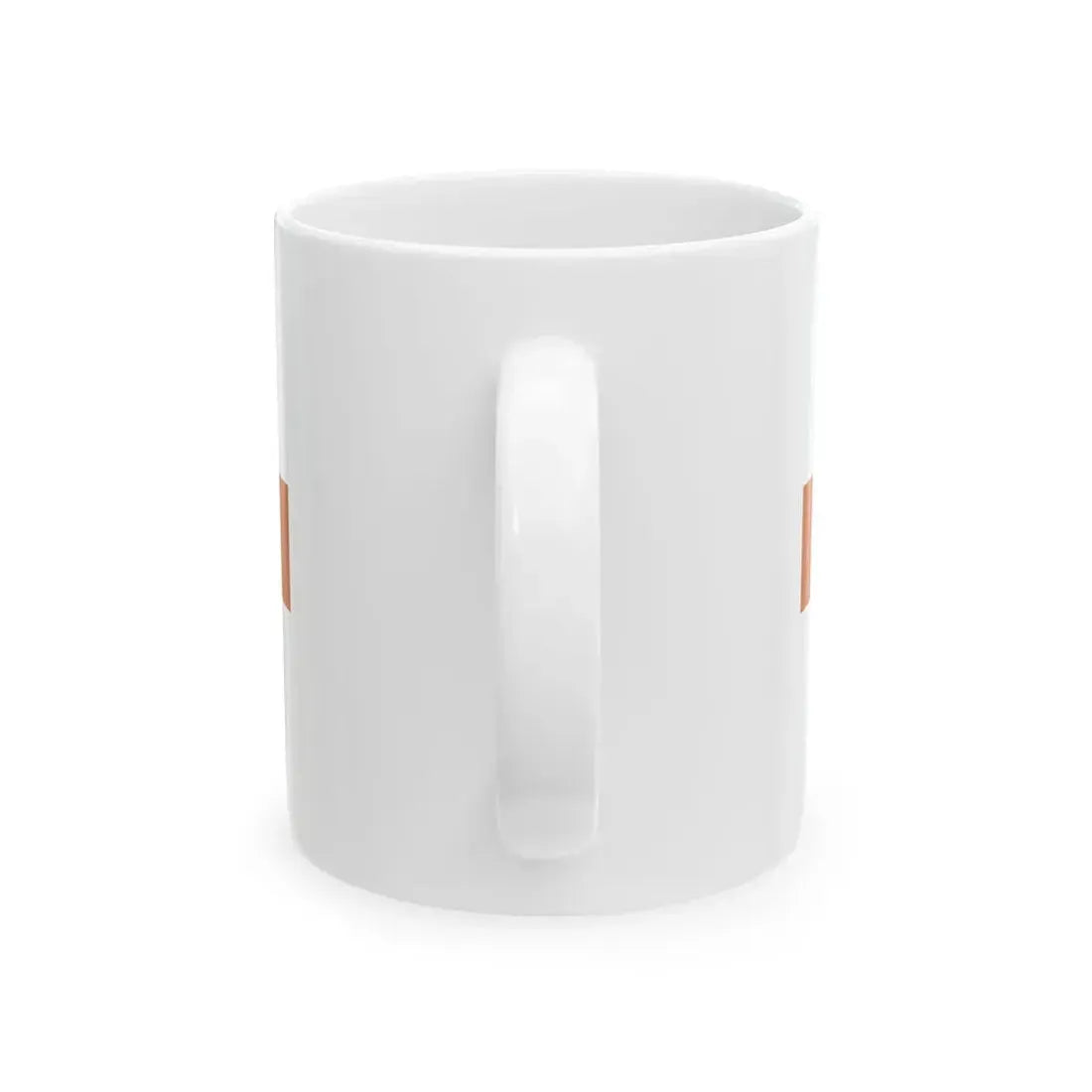 POL service flag brown (Poland) White Coffee Mug - Go Mug Yourself
