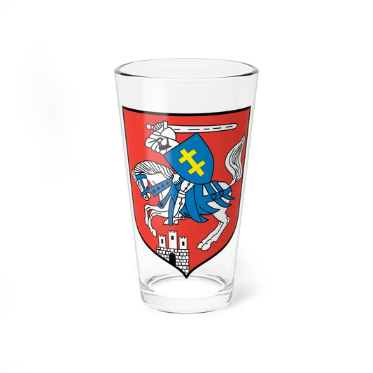 POL Siedlce COA (Belarus) (Coat of Arms) Pint Glass 16oz 16oz - Go Mug Yourself