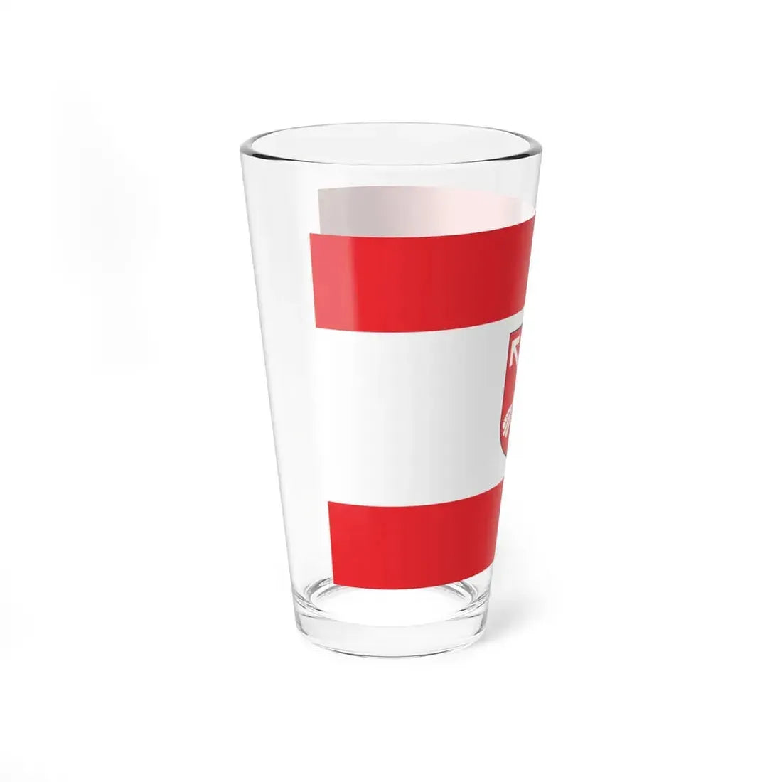POL Strzelno flag (Poland) Pint Glass 16oz - Go Mug Yourself