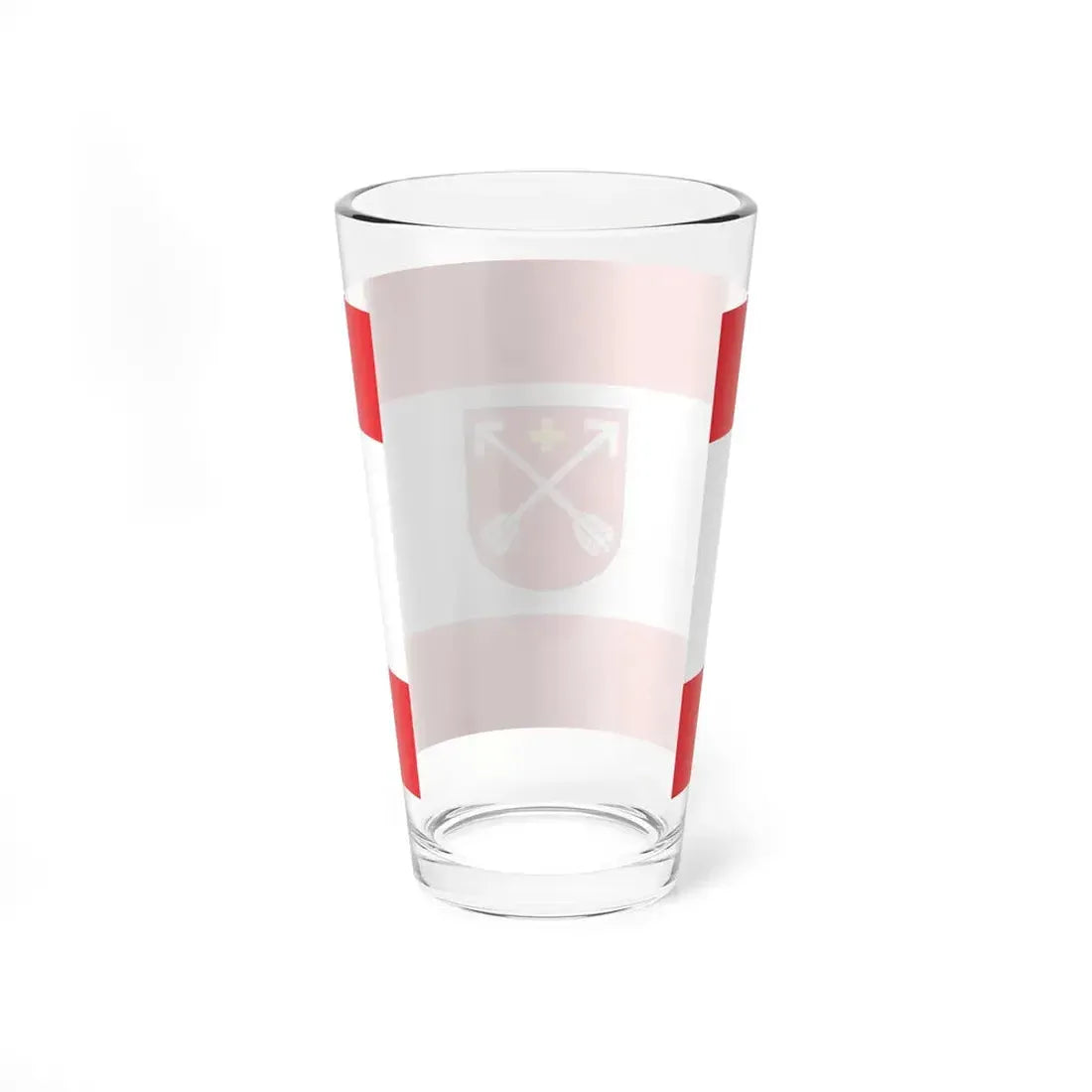POL Strzelno flag (Poland) Pint Glass 16oz - Go Mug Yourself