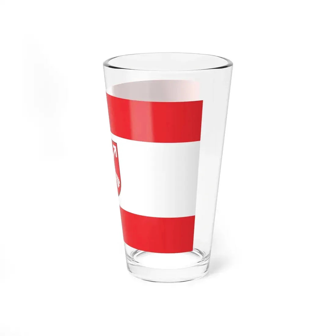 POL Strzelno flag (Poland) Pint Glass 16oz - Go Mug Yourself