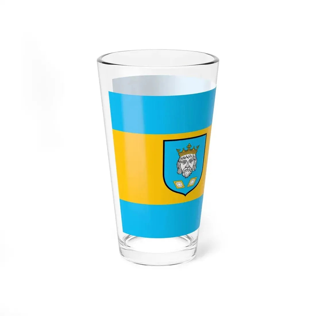POL Szamotuły flag (Poland) Pint Glass 16oz - Go Mug Yourself