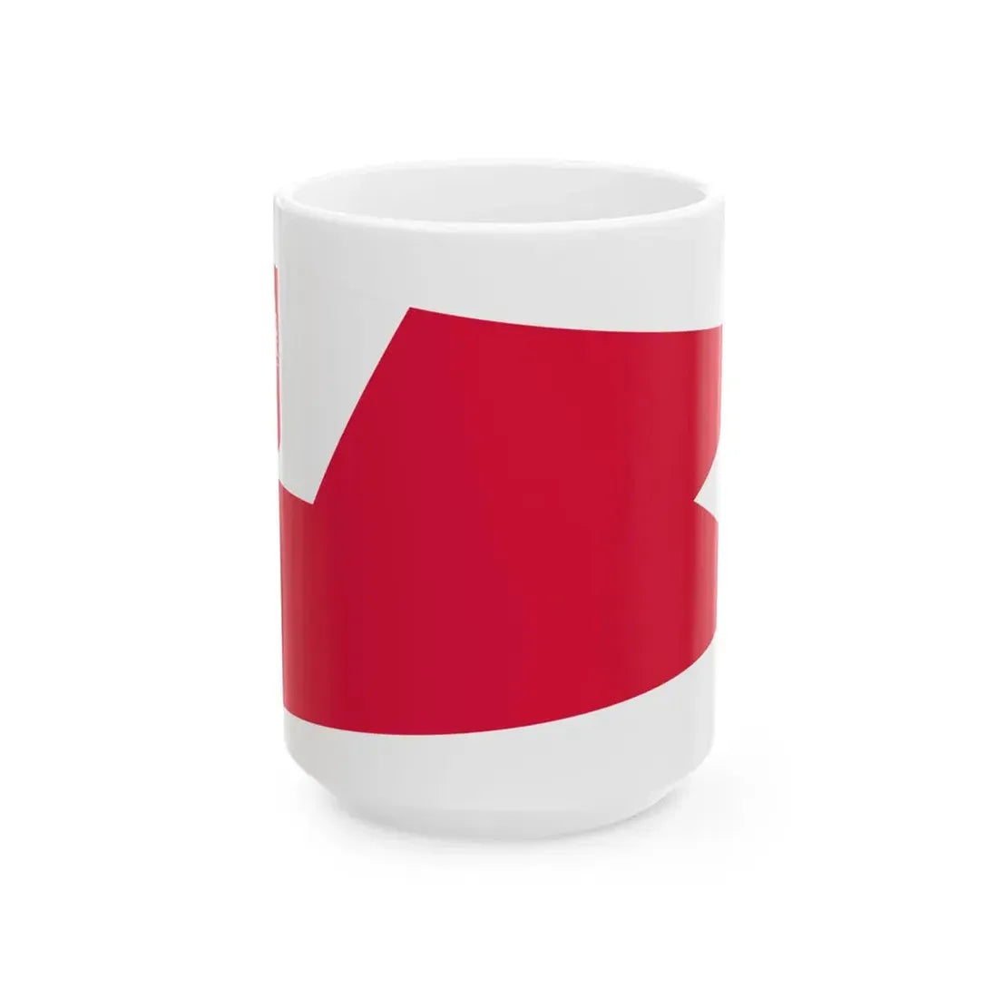 POL szef sztabu rank flag (Poland) White Coffee Mug 15oz - Go Mug Yourself