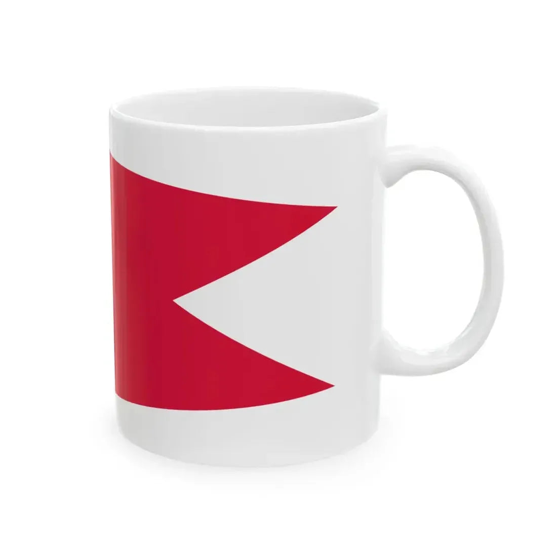 POL szef sztabu rank flag (Poland) White Coffee Mug - Go Mug Yourself
