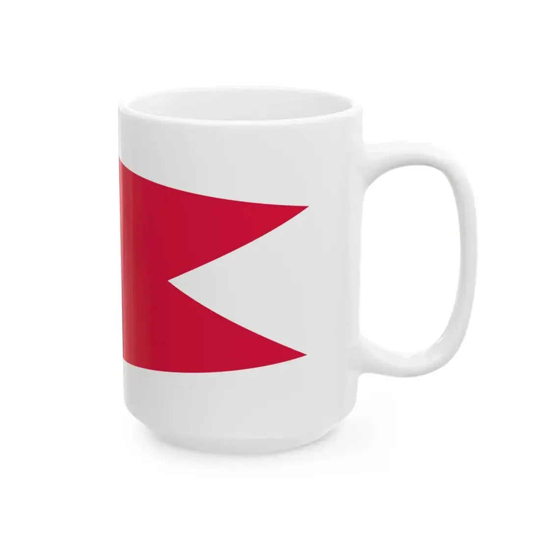 POL szef sztabu rank flag (Poland) White Coffee Mug - Go Mug Yourself
