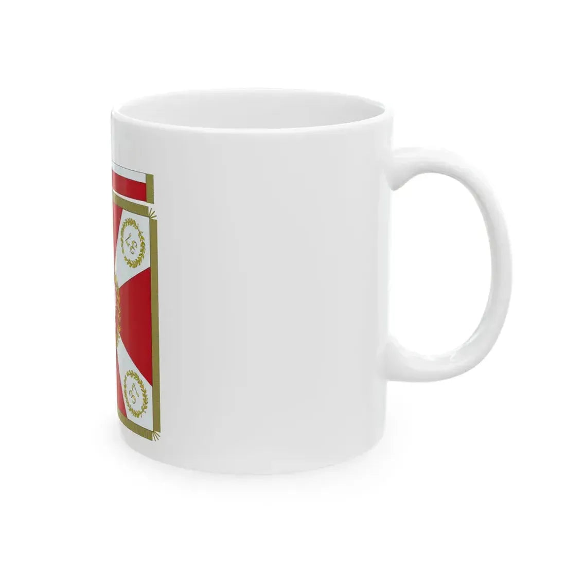 POL Sztandar 37 PP Strona Prawa (Poland) White Coffee Mug - Go Mug Yourself