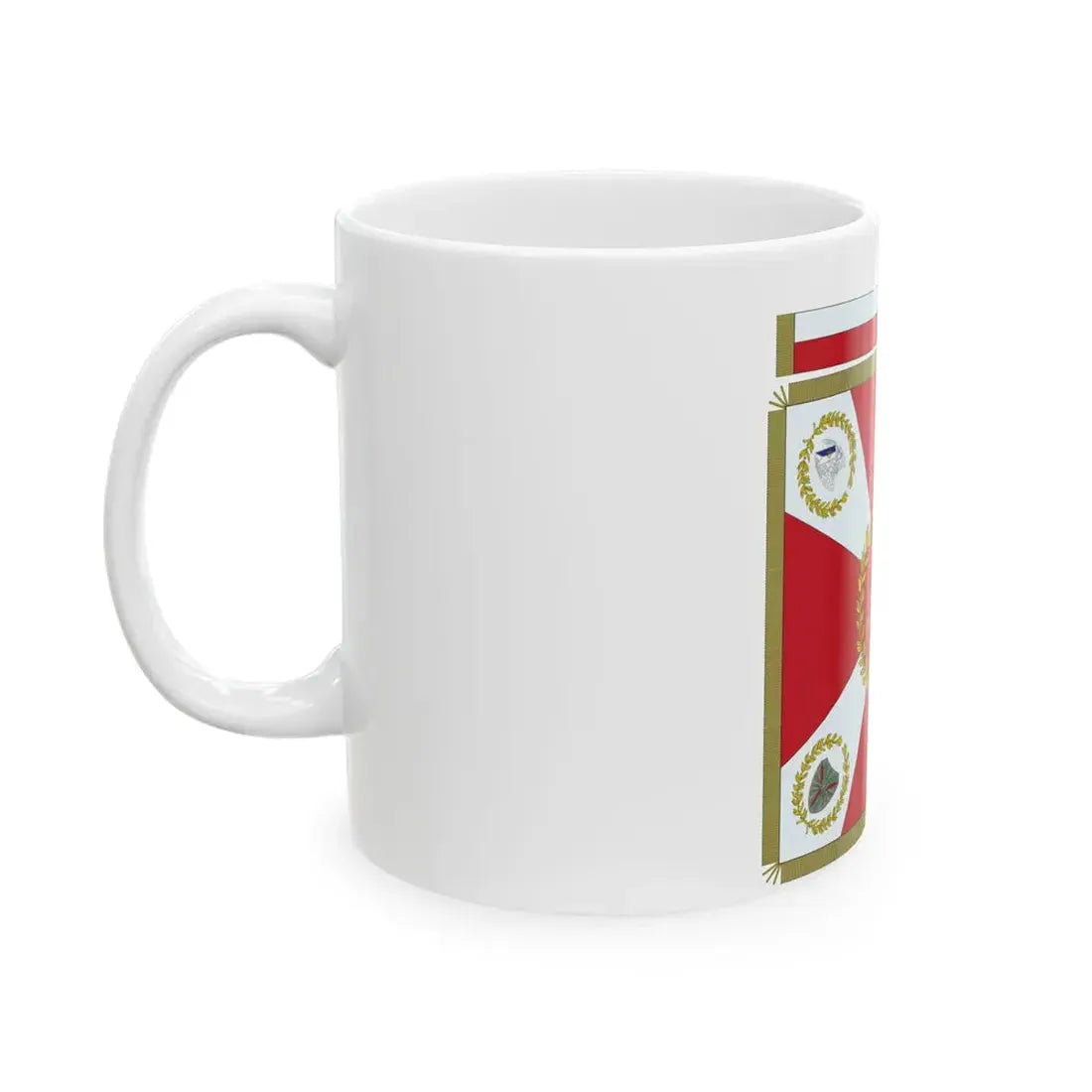 POL Sztandar 4 BKPanc Strona Lewa (Poland) White Coffee Mug - Go Mug Yourself