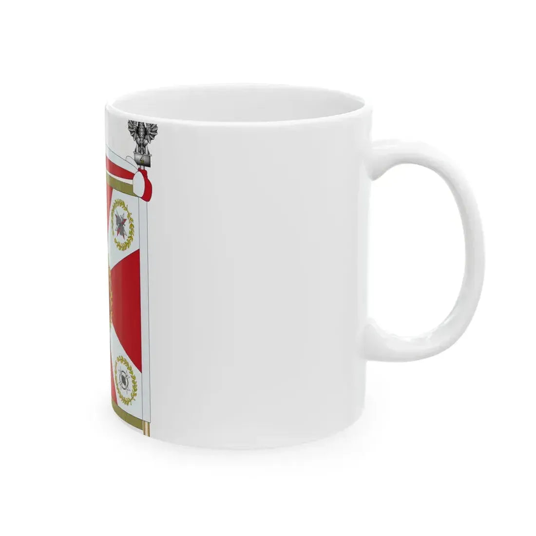 POL Sztandar 4 BKPanc Strona Lewa (Poland) White Coffee Mug - Go Mug Yourself