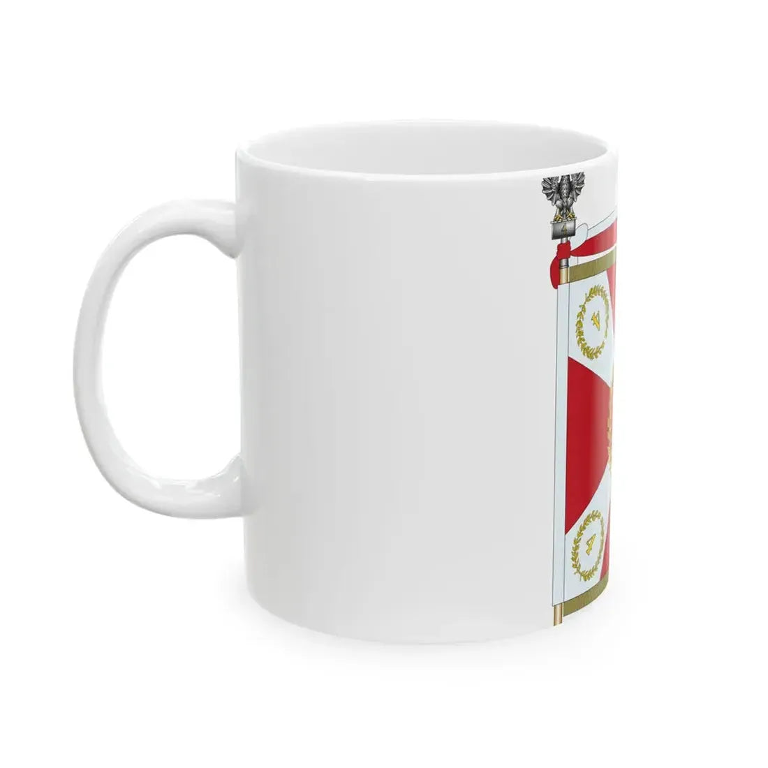 POL Sztandar 4 BKPanc Strona Prawa (Poland) White Coffee Mug - Go Mug Yourself