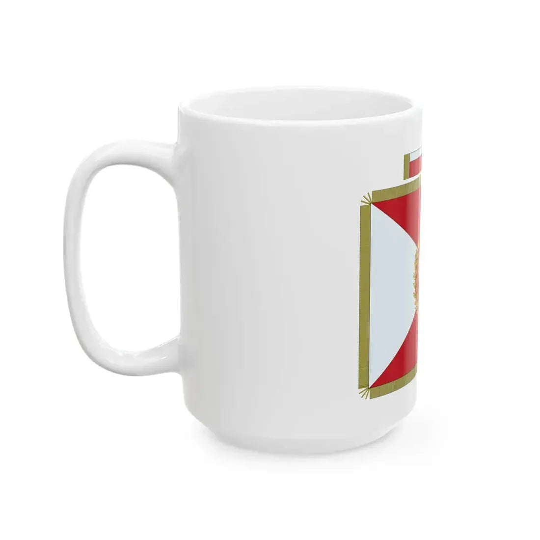 POL Sztandar wz 1955 Strona Prawa (Poland) White Coffee Mug - Go Mug Yourself