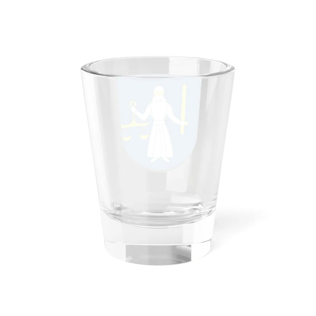 POL Wilamowice powiat cieszyński COA (Poland) (Coat of Arms) Shot Glass 1.5oz - Go Mug Yourself