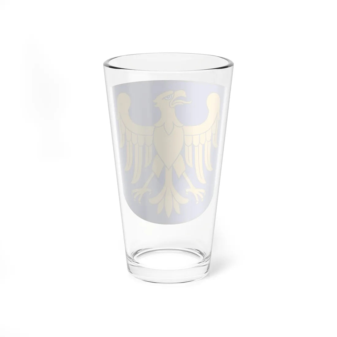 POL województwo śląskie COA (Poland) (Coat of Arms) Pint Glass 16oz - Go Mug Yourself