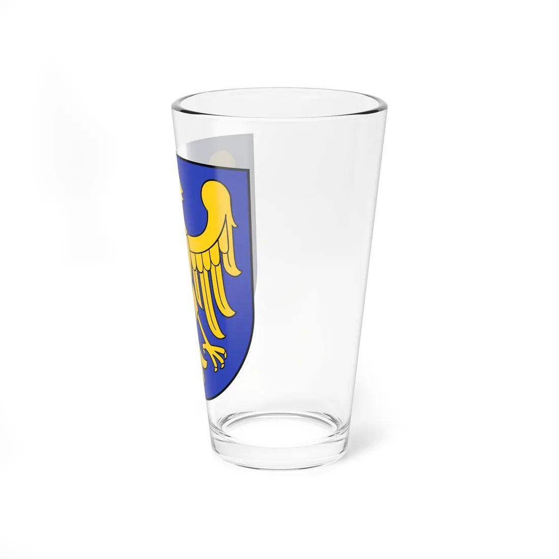 POL województwo śląskie COA (Poland) (Coat of Arms) Pint Glass 16oz - Go Mug Yourself