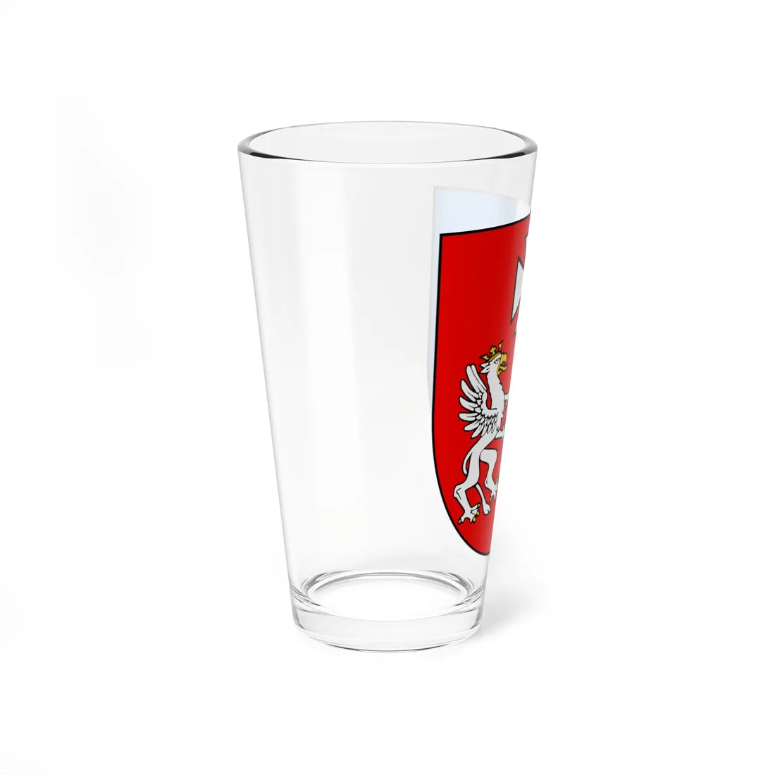 POL województwo podkarpackie COA (Poland) (Coat of Arms) Pint Glass 16oz - Go Mug Yourself