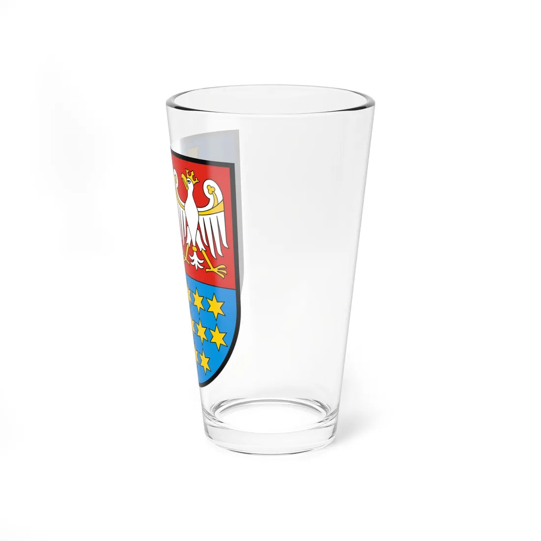 POL województwo świętokrzyskie COA (Poland) (Coat of Arms) Pint Glass 16oz - Go Mug Yourself
