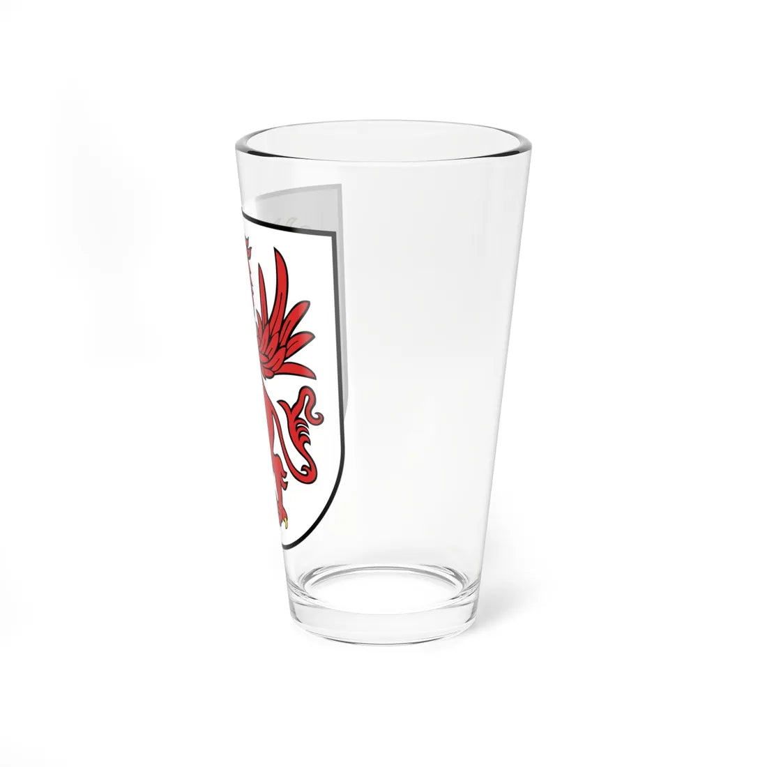 POL województwo zachodniopomorskie COA (Poland) (Coat of Arms) Pint Glass 16oz - Go Mug Yourself