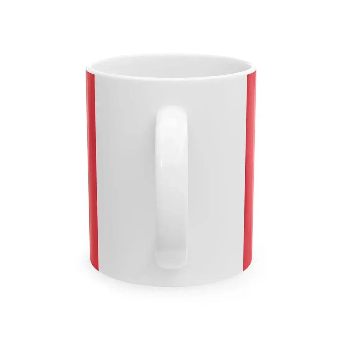 POL wojewodztwo mazowieckie flag (Poland) White Coffee Mug - Go Mug Yourself