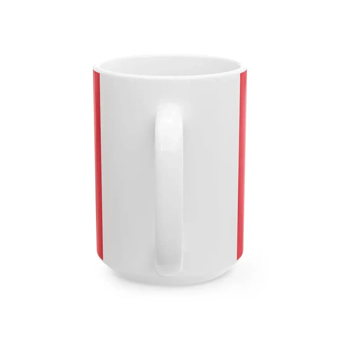 POL wojewodztwo mazowieckie flag (Poland) White Coffee Mug - Go Mug Yourself