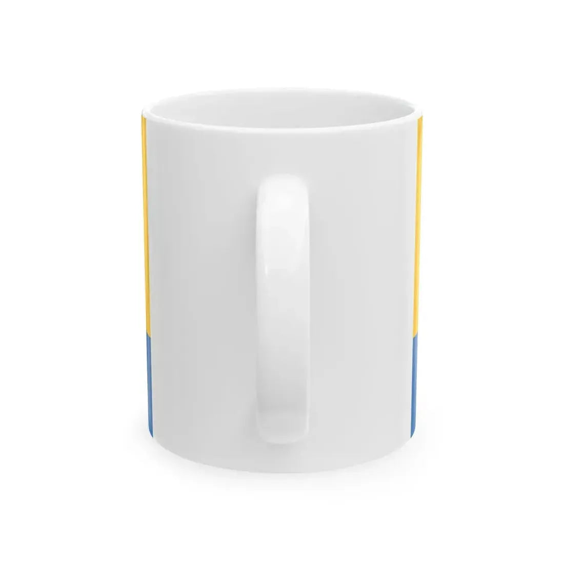 POL wojewodztwo opolskie flag formal (Poland) White Coffee Mug - Go Mug Yourself