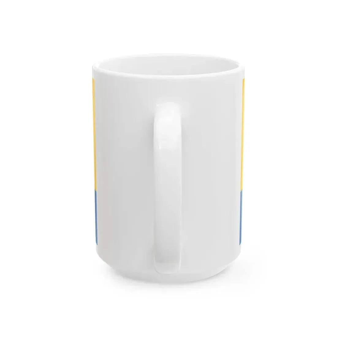 POL wojewodztwo opolskie flag formal (Poland) White Coffee Mug - Go Mug Yourself