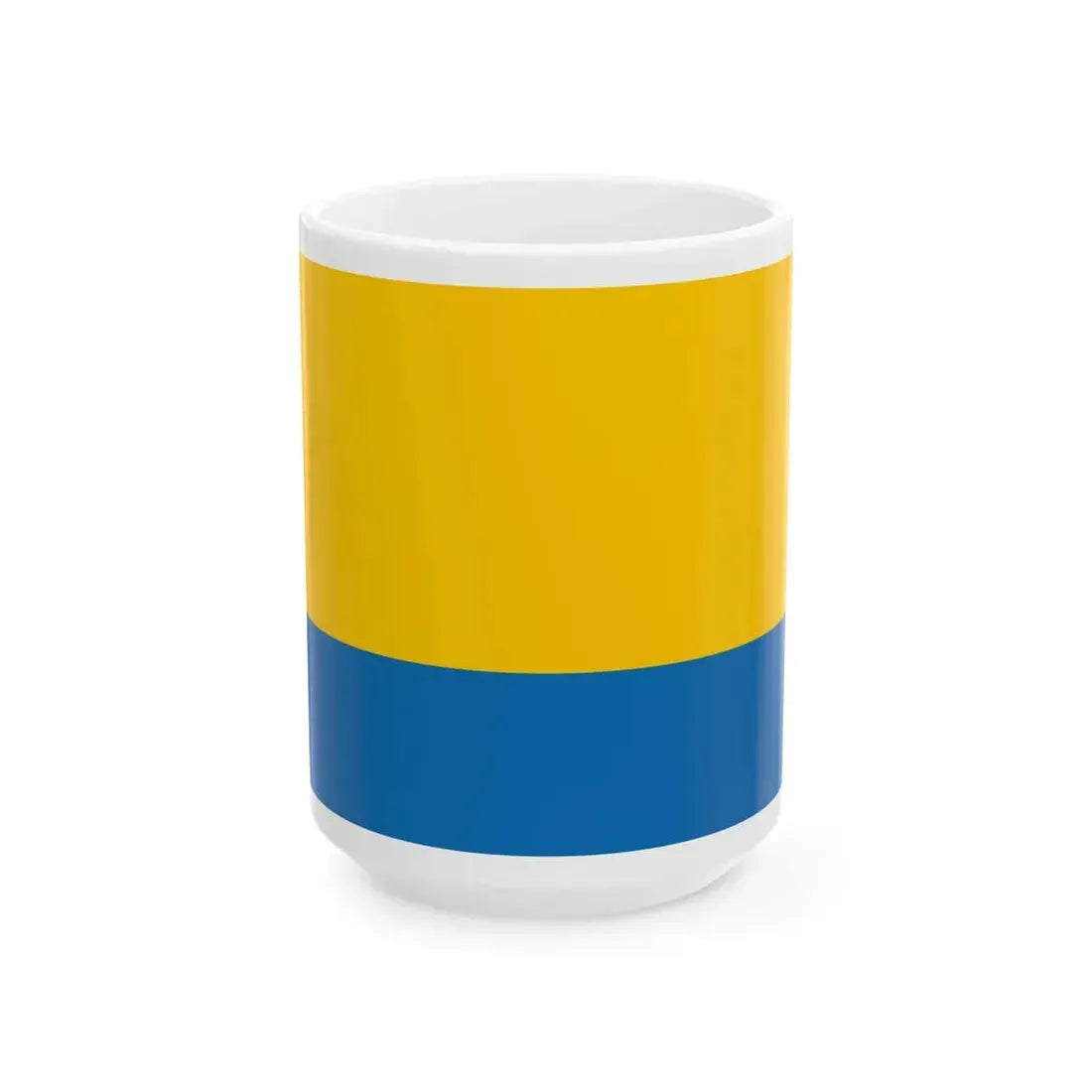 POL wojewodztwo opolskie flag (Poland) White Coffee Mug 15oz - Go Mug Yourself