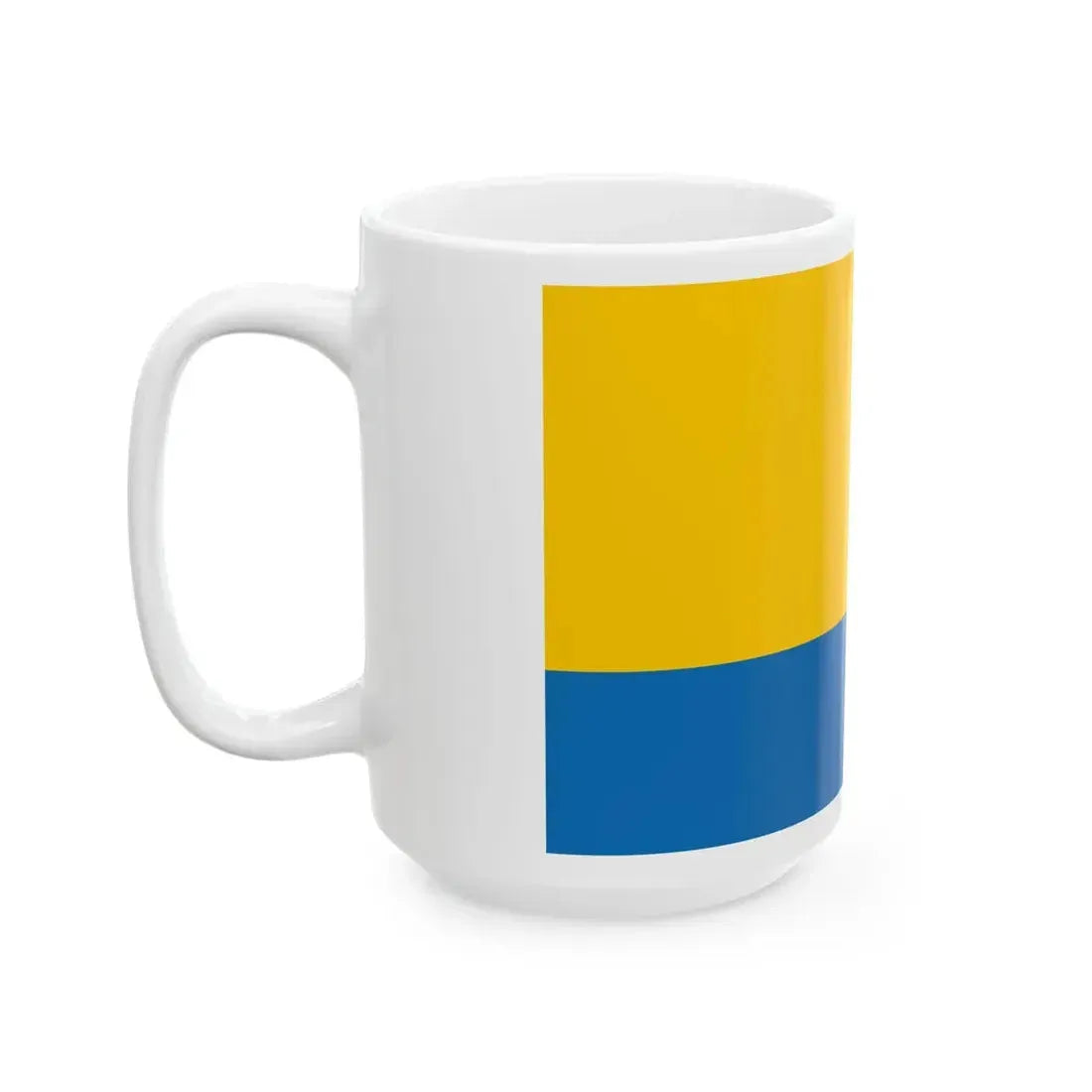 POL wojewodztwo opolskie flag (Poland) White Coffee Mug - Go Mug Yourself