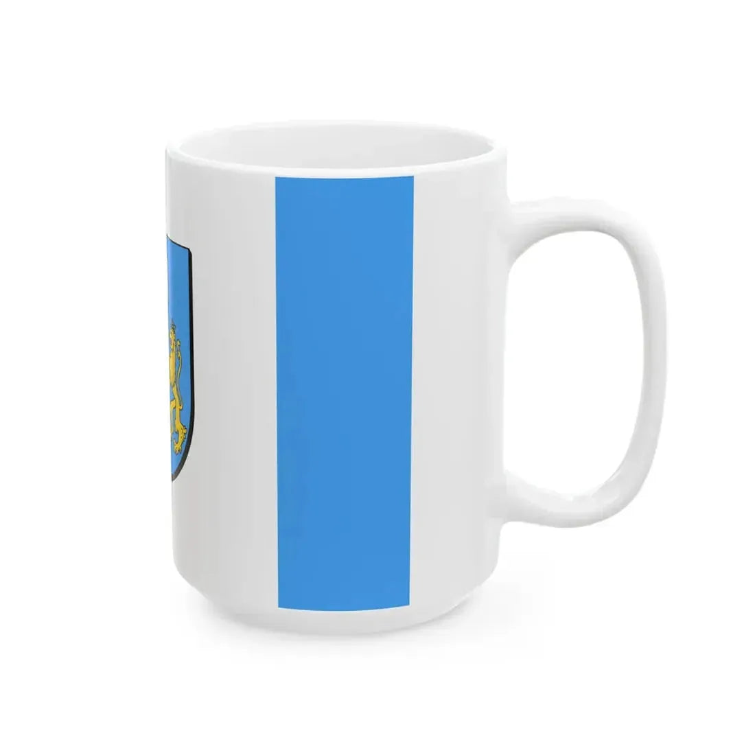 POL wojewodztwo podkarpackie flag (Poland) White Coffee Mug - Go Mug Yourself