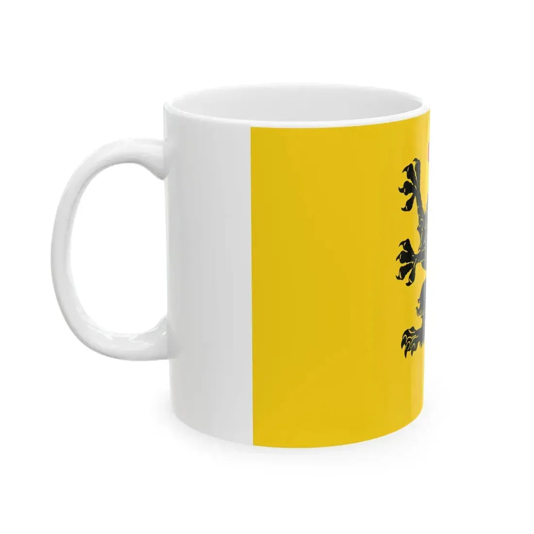 POL wojewodztwo pomorskie flag (Poland) White Coffee Mug - Go Mug Yourself