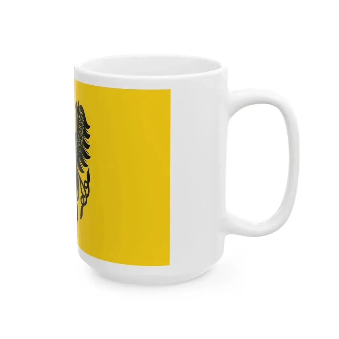 POL wojewodztwo pomorskie flag (Poland) White Coffee Mug - Go Mug Yourself