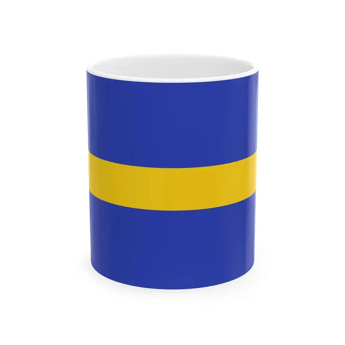 POL wojewodztwo slaskie flag (Poland) White Coffee Mug 11oz - Go Mug Yourself