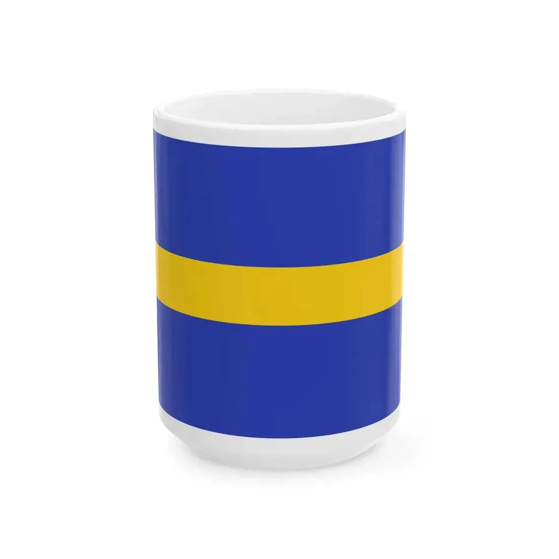 POL wojewodztwo slaskie flag (Poland) White Coffee Mug 15oz - Go Mug Yourself