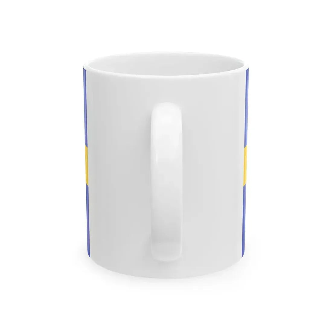 POL wojewodztwo slaskie flag (Poland) White Coffee Mug - Go Mug Yourself