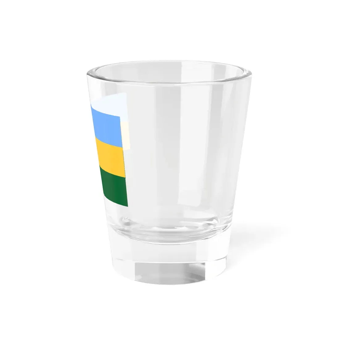 Прапор Лемко-Русинськоі Республіки (Poland) Shot Glass 1.5oz - Go Mug Yourself
