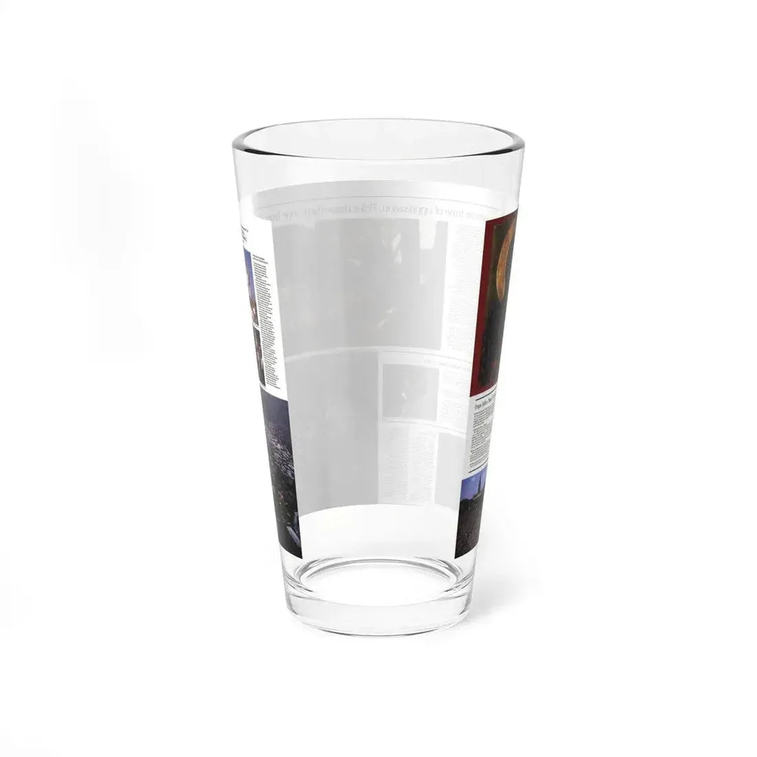Poland - The Face and Faith 2 (1982) (Map) Pint Glass 16oz - Go Mug Yourself