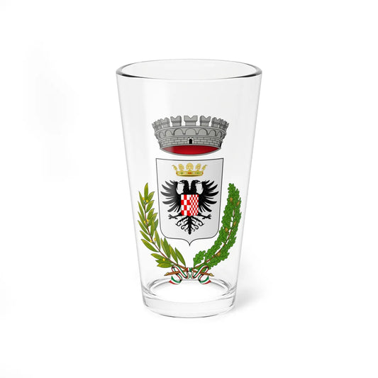 Polesine Zibello-Stemma (Italy) (Coat of Arms) Pint Glass 16oz 16oz - Go Mug Yourself
