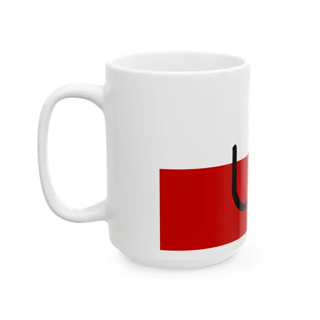 Polish Underground State flag (Poland) White Coffee Mug - Go Mug Yourself