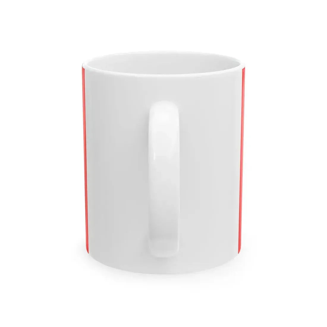 Polish United Workers Party flag (Poland) White Coffee Mug - Go Mug Yourself