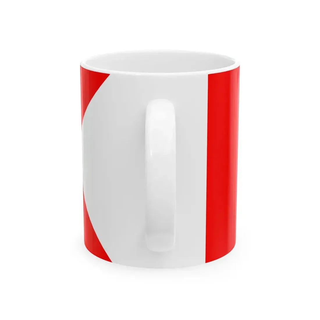 Polishnavyflag (Poland) White Coffee Mug - Go Mug Yourself