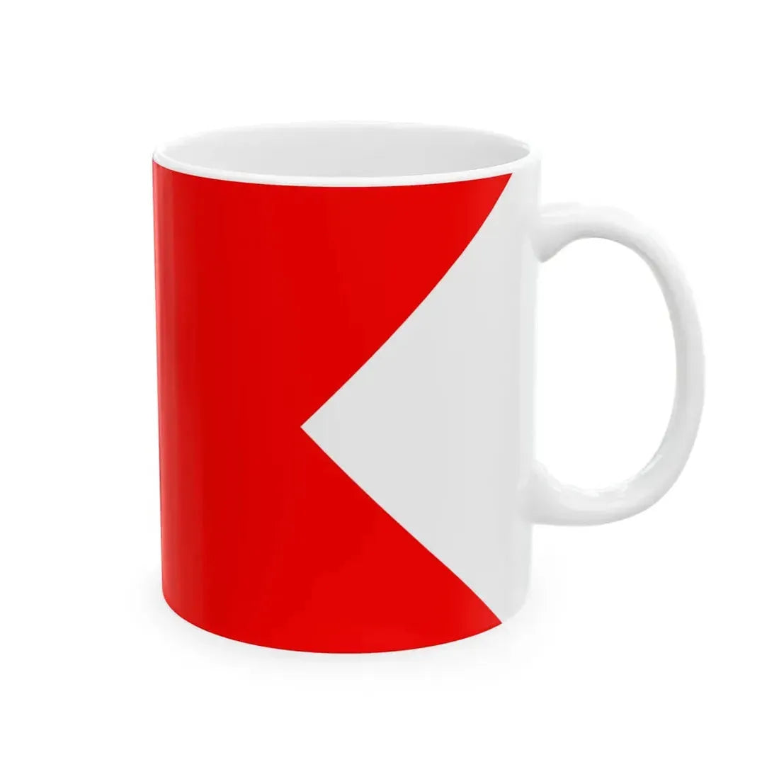 Polishnavyflag (Poland) White Coffee Mug - Go Mug Yourself