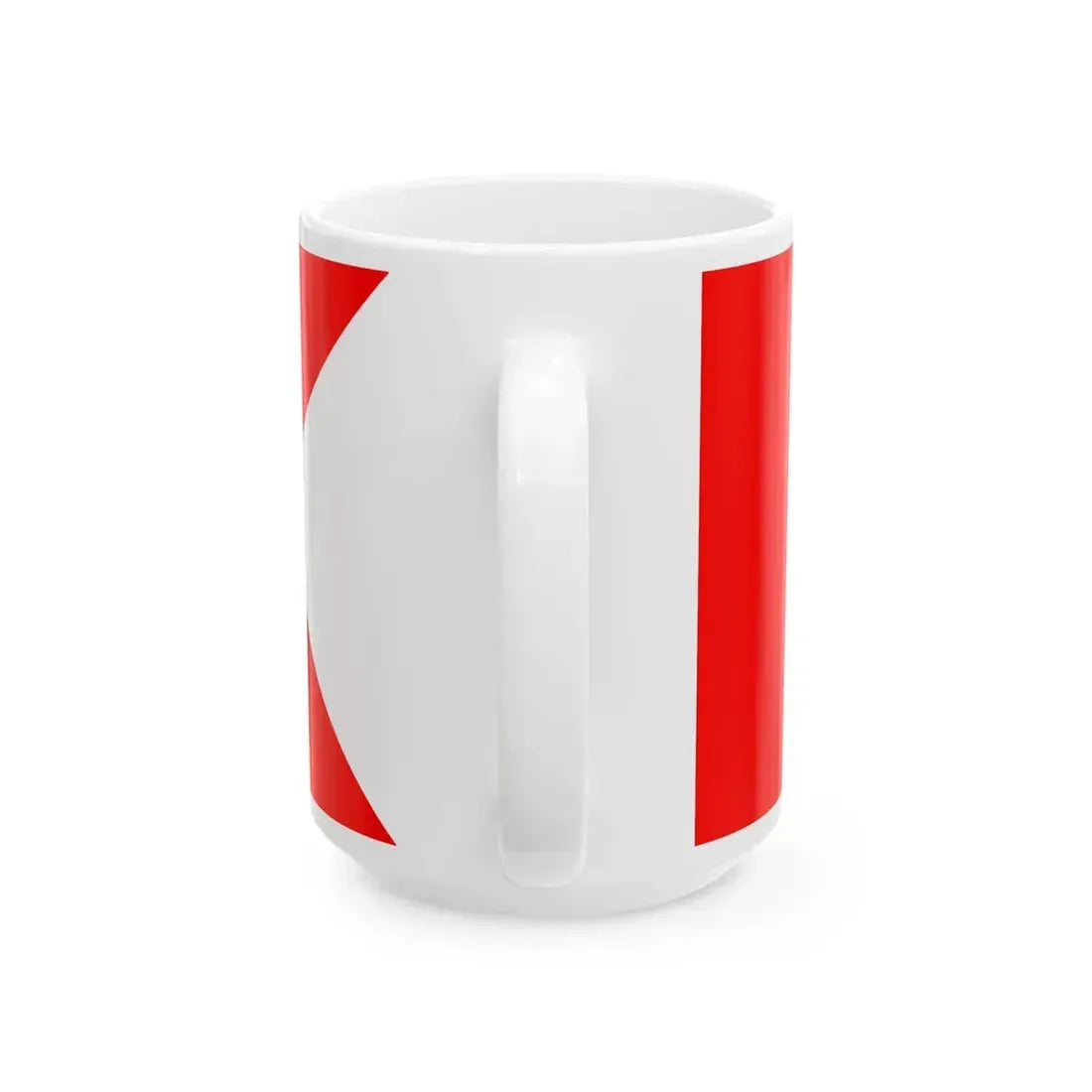 Polishnavyflag (Poland) White Coffee Mug - Go Mug Yourself