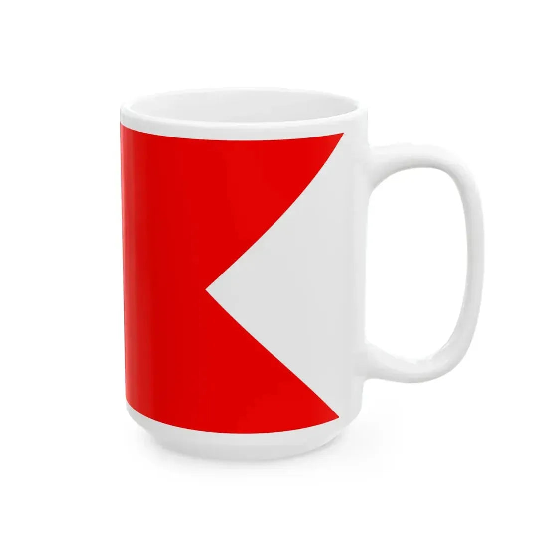 Polishnavyflag (Poland) White Coffee Mug - Go Mug Yourself