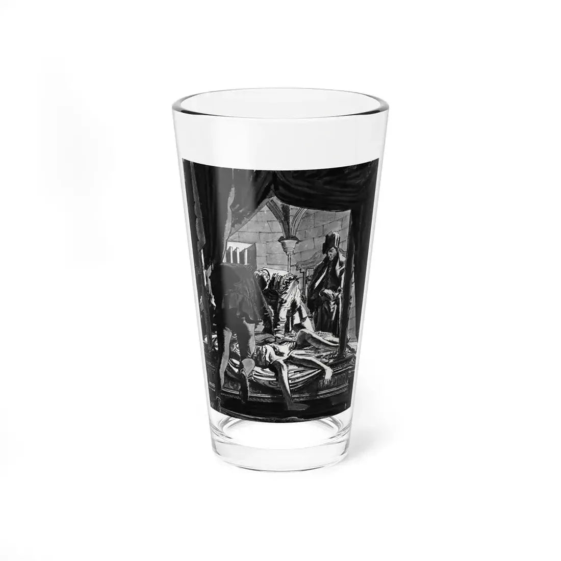 Political Murders - The Children in the Tower, This Week Magazine, March 21, 1965 (Magazine Illustration) Pint Glass 16oz 16oz - Go Mug Yourself